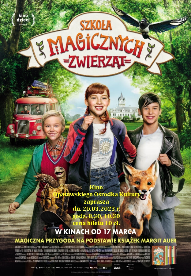 Plakat filmu " Szkoła magicznych zwierząt "