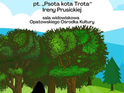 Plakat - " Psoty kota Trota "