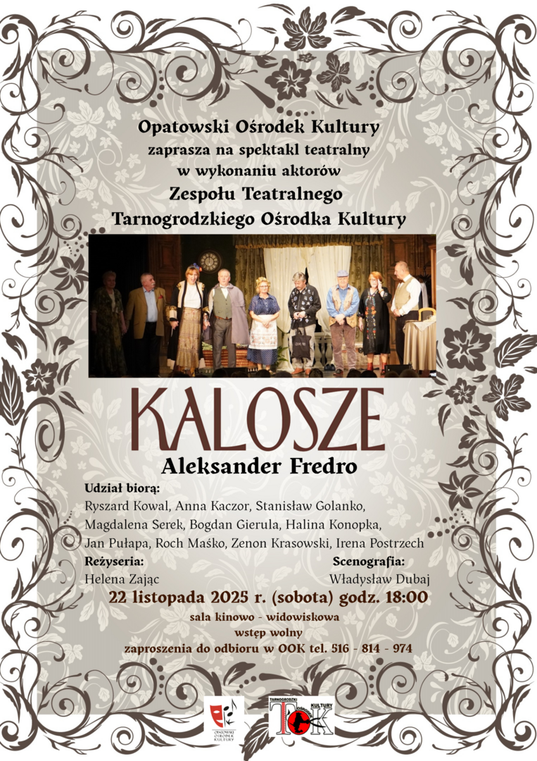 Plakat Kalosze