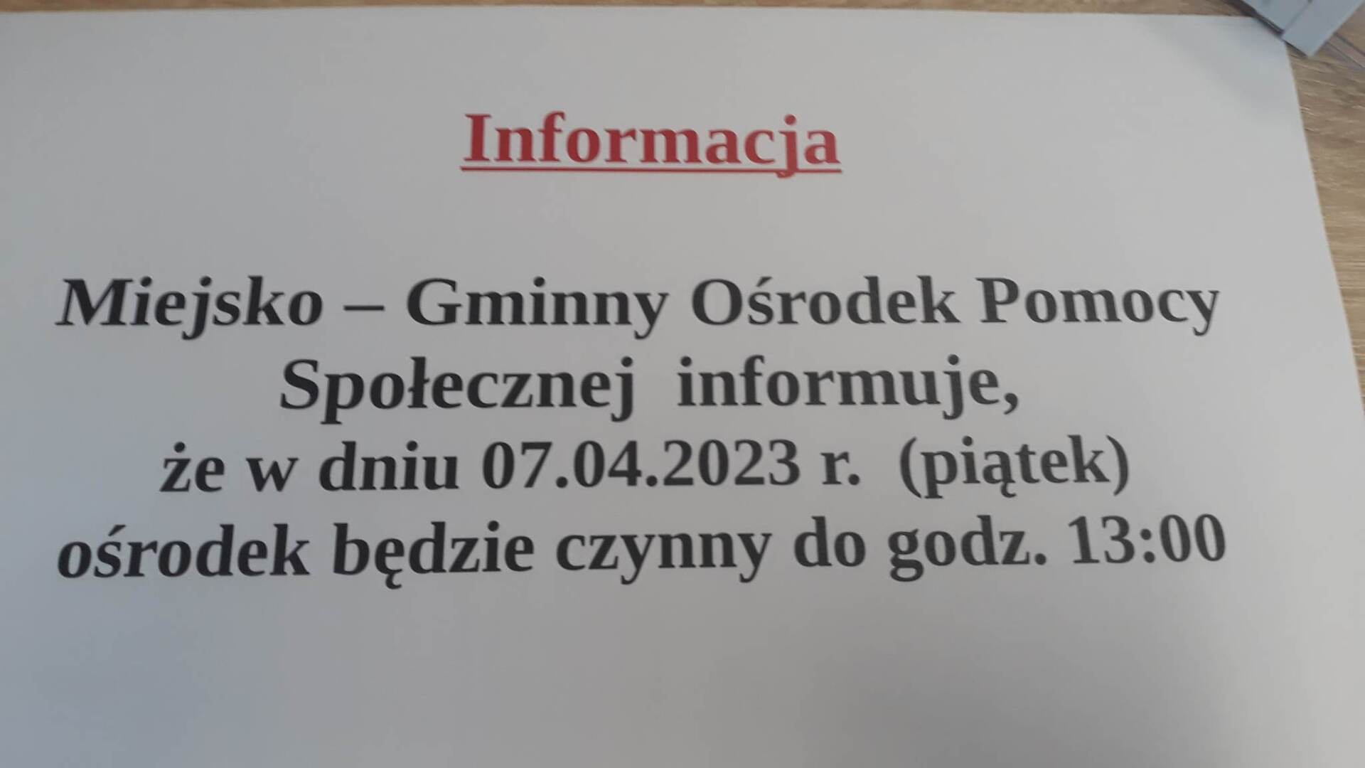 Informacja