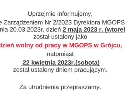 Dzień wolny