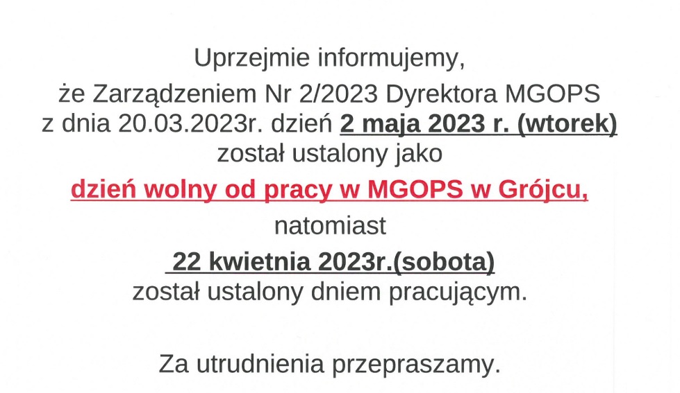 Dzień wolny