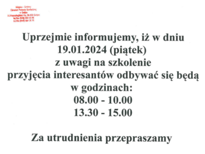 zmiana godzin