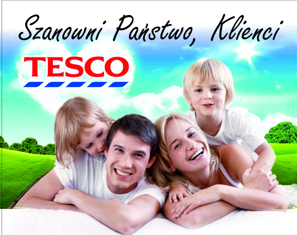Tesco Dzieciom - infografika