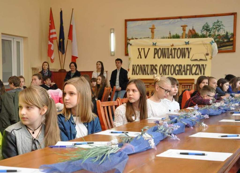 XV POWIATOWY KONKURS ORTOGRAFICZNY „MISTRZ ORTOGRAFII 2017”