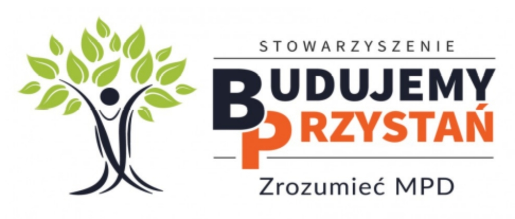 Logo Stowarzyszenie Budujemy Przystań Zrozumieć MPD