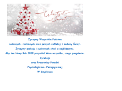 Boże Narodzenie 2018