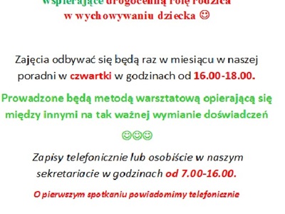 Zaproszenie na zajęcia