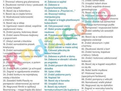 100 pomysłów na zabawę w domu