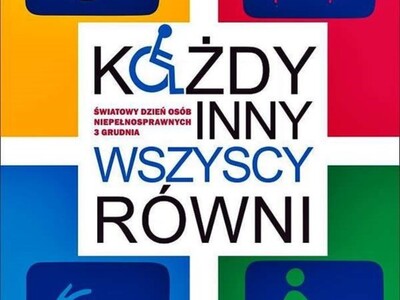 Światowy Dzień Osób Nipełnosprawnych 3 grudnia