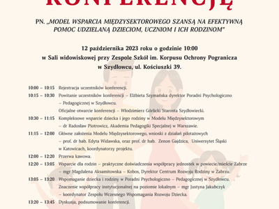 Zaproszenie na konferencje wraz z programem konferencji - treść w artykule 