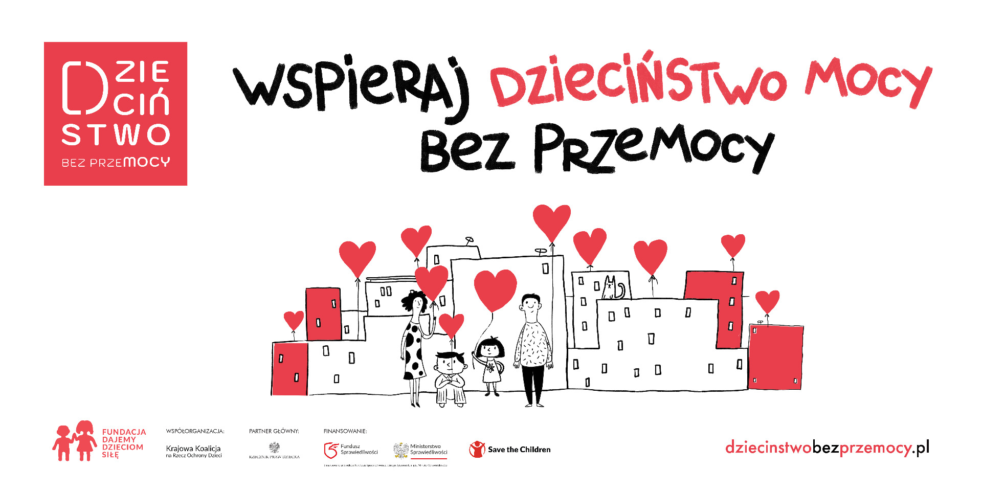 Infografika - wspieraj dzieciństwo bez przemocy