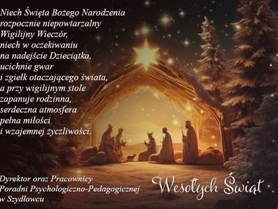 Życzenia Bożonarodzeniowe - treść życzeń w artykule