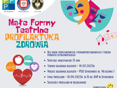 Małe Formy Teatralne Profilaktyka zdrowia - treść w artykle