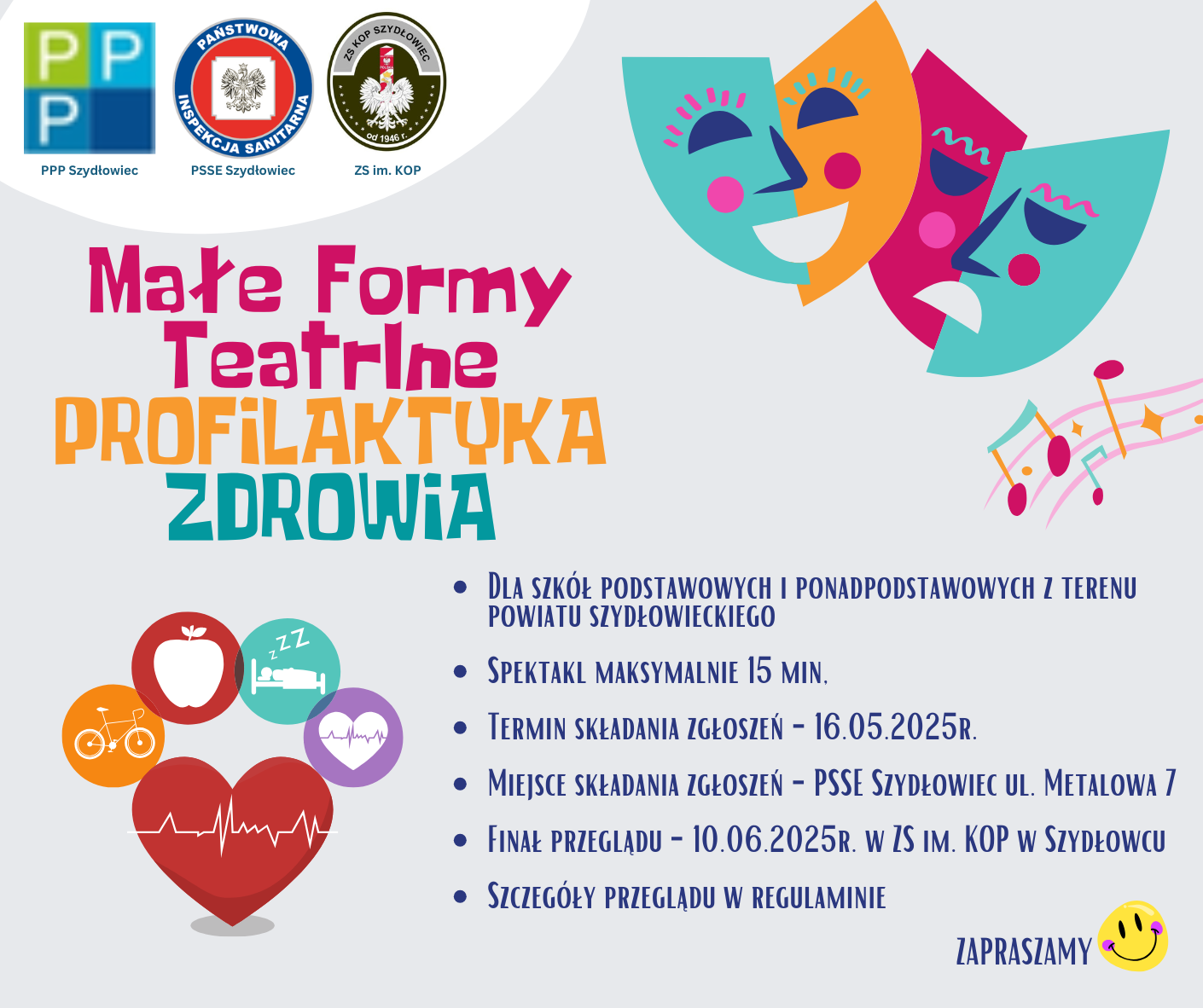 Małe Formy Teatralne Profilaktyka zdrowia - treść w artykle