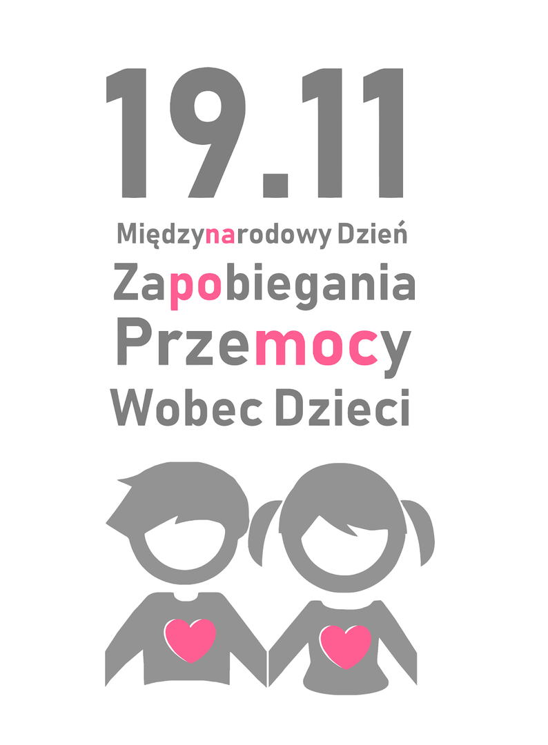 Międzynarodowy Dzień Zapobiegania Przemocy wobec Dzieci – 19 listopada