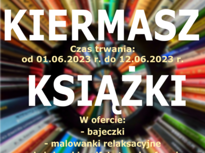 Biblioteka Publiczna Miasta Gminy Kłecko serdecznie zaprasza z okazji Dnia Dziecka na KIERMASZ