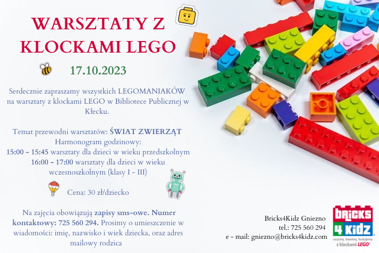 warsztaty z Lego