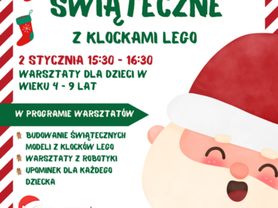 WARSZTATY ŚWIĄTECZNE z KLOCKAMI LEGO