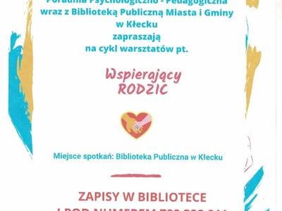 Plakat "Wspierający Rodzic"