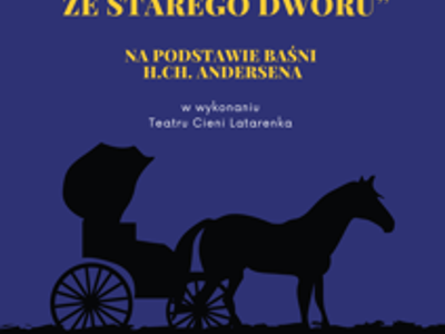 Zdjęcie zawiera zaproszenie na teatr cieni, spektakl odbędzie się w Bibliotece 26.11.2024. o godzinie 16:30.