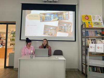 Na zdjęciu Pracownicy Biblioteki Publicznej w Niechanowie