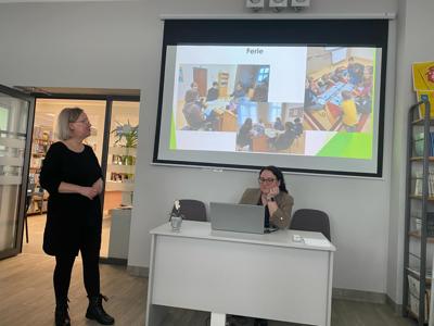 Na zdjęciu Pracownicy Biblioteki Publicznej w Czerniejewie