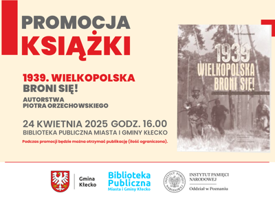 Plakat promocja książki