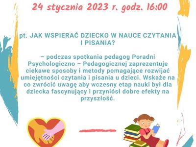 Zapraszamy na pierwszy warsztat z cyklu Wspierający Rodzic