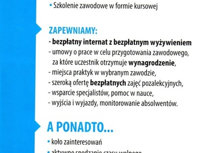 Ulotka Ochotniczego Hufca Pracy