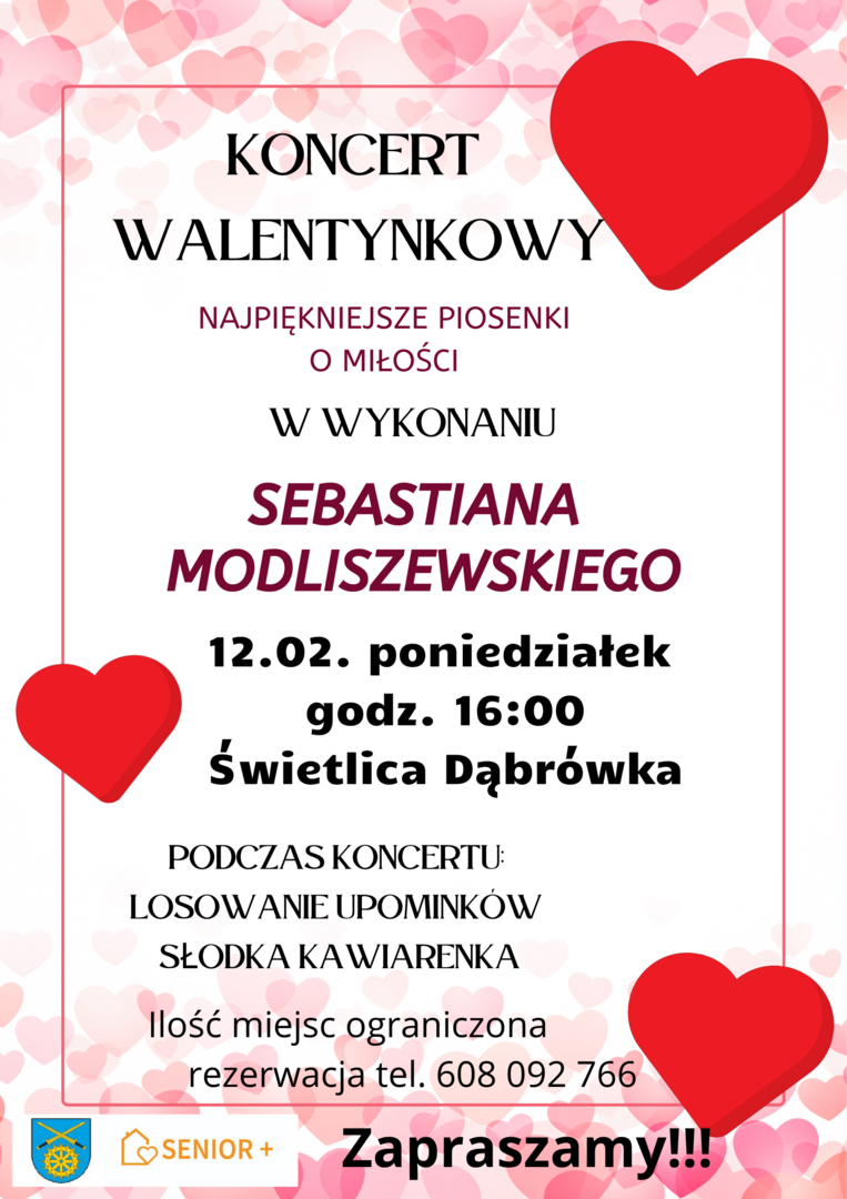 Plakat - koncert walnetynkowy