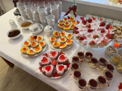 W dniu 12 lutego Klub Senior+ zorganizował Kawiarenkę Walentynkową