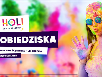 Plakat Holi Pobiedziska 21.08.2021r.