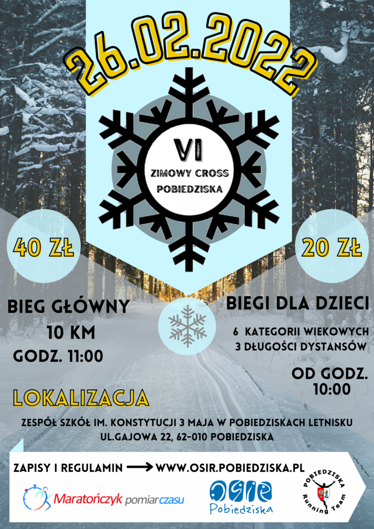 VI Zimowy Cross Pobiedziska