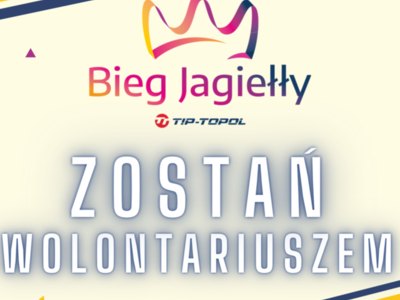 Plakat - zostań wolontariuszem