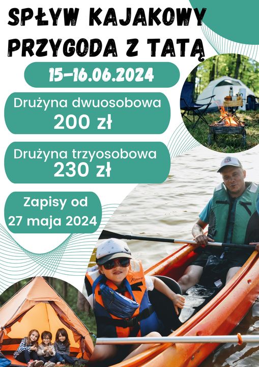 Plakat informacyjny o zapisach
