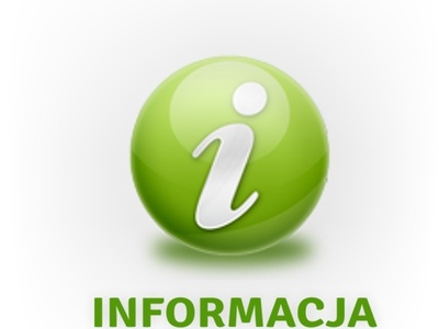 Na zdjęciu litera i wskazująca na informację.