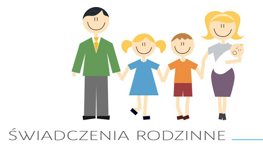 Na zdjęciu rodzina składająca się z pięciu osób. Od lewej tata, córka, syn, mama trzymająca na rękach najmłodsze dziecko. 