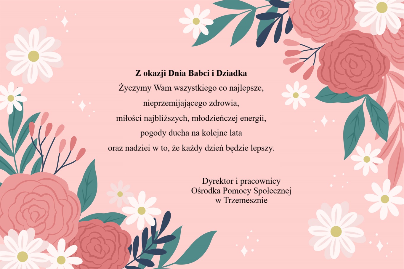 Życzenia z okazji Dnia Babci i Dziadka