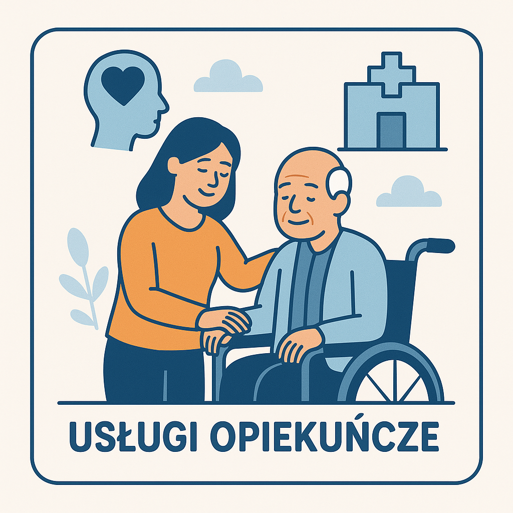 obraz przedstawia usługi opiekuńcze