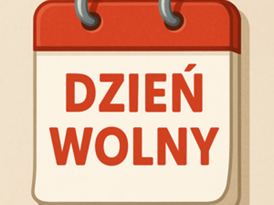 Dzień wolny od pracy 20 czerwiec 2025