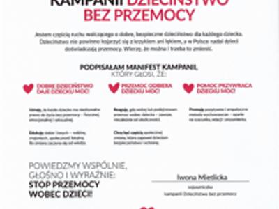 Certyfikat Paulina Woźniak