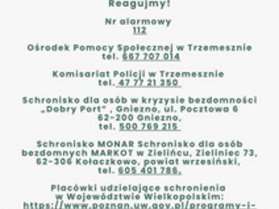 Pomoc osobom w kryzysie bezdomności