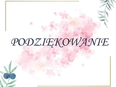 Podziękowanie