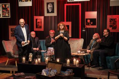 Spotkanie promocyjne 40 numeru „Almanachu Prowincjonalnego” w sali kameralnej Raciborskiego Domu Kultury. 