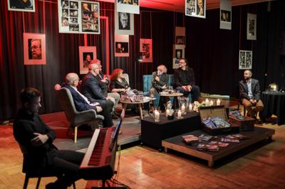 Spotkanie promocyjne 40 numeru „Almanachu Prowincjonalnego” w sali kameralnej Raciborskiego Domu Kultury.