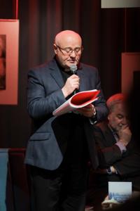 Spotkanie promocyjne 40 numeru „Almanachu Prowincjonalnego” w sali kameralnej Raciborskiego Domu Kultury.