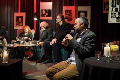 Spotkanie promocyjne 40 numeru „Almanachu Prowincjonalnego” w sali kameralnej Raciborskiego Domu Kultury.