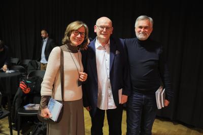 Spotkanie promocyjne 40 numeru „Almanachu Prowincjonalnego” w sali kameralnej Raciborskiego Domu Kultury.