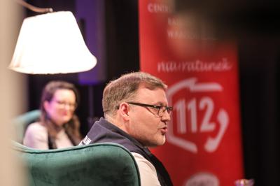 Spotkanie z cyklu W PUNKT z Jakubem Rusinem-Anderskim w saloniku artystycznym RCK RDK